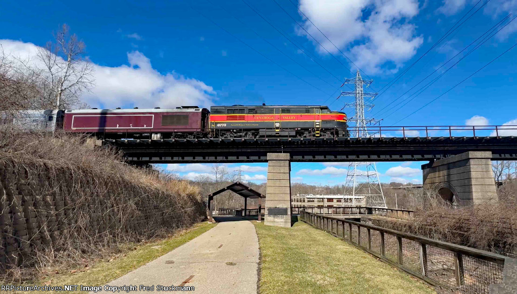 CVSR 6773 comes to town.